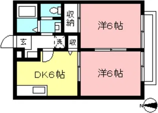 パナホームサンヒルズ【2階】の間取り