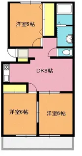 サンシャイン浅間台【2階】の間取り