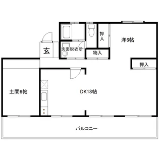 アリアンス出水【2階】の間取り