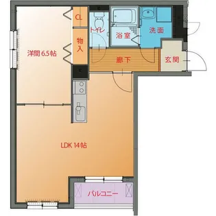 ハートフルマンション Quatro【1階】の間取り