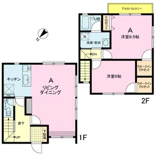 神奈川県横浜市旭区今宿1【一戸建】の間取り