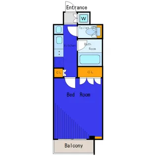 東京都大田区仲六郷4【マンション】の間取り
