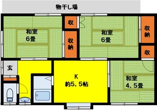 愛媛県松山市針田町【一戸建】の間取り