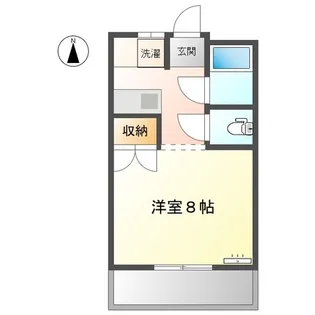 サンクレスト東広島【2階】の間取り