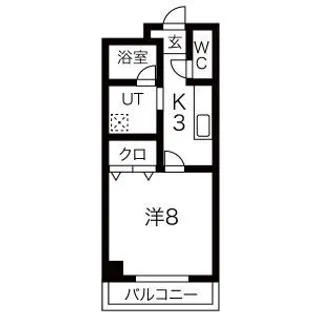 NEW CENTURY前後【4階】の間取り