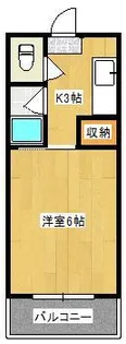 ホワイトキャッスル壱番館【3階】の間取り