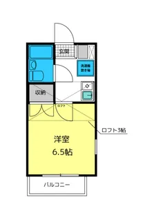 リーベKOSHIBA【2階】の間取り