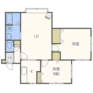 サンエー65【3階】の間取り