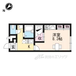 レオパレスPase【1階】の間取り