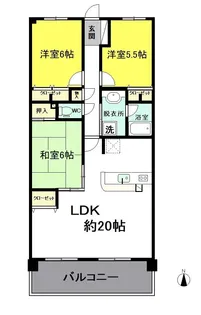アイディーコート沼津【5階】の間取り