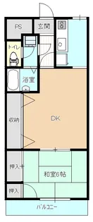 エスポワール【3階】の間取り