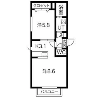 LaMer KOTONI【1階】の間取り