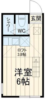能見台アンネリーゼ【2階】の間取り
