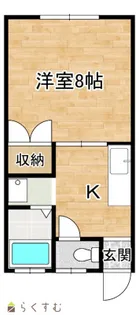 エクセレント開【1階】の間取り