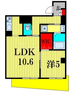 charme・toit【1階】の間取り