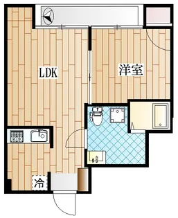 多摩川ロイヤルマンション【5階】の間取り