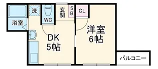 公園ビル【4階】の間取り