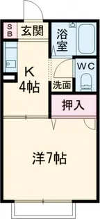 真鍋ハイム【2階】の間取り