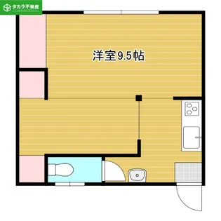 コーポたまき【2階】の間取り