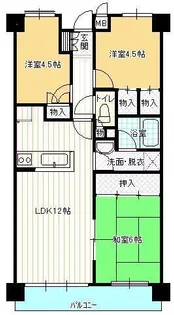 エミネンス桑野【3階】の間取り