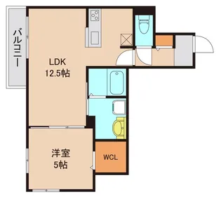 VINGT CINQ【1階】の間取り