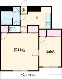 ラフェスタ加東【2階】の間取り