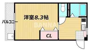 パークプレイス平井I号棟【2階】の間取り