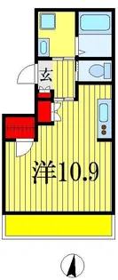 ディアエイト【2階】の間取り