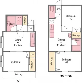 アルムクイーン森林公園【1階】の間取り
