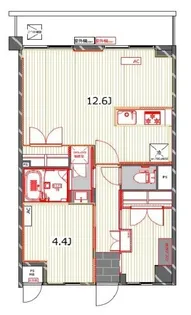 ザ・レジデンス横浜サウス【7階】の間取り