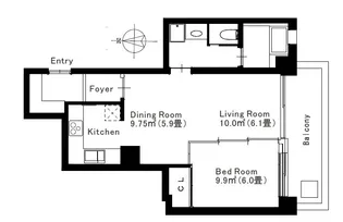 プロビデンス【4階】の間取り