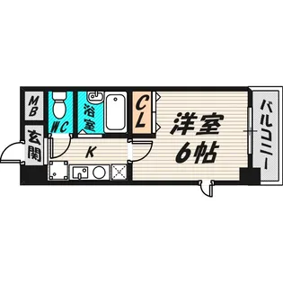 リップルルネ放出【1階】の間取り