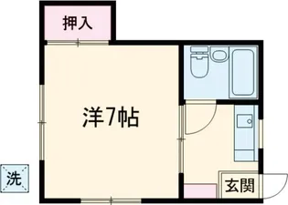 白金荘【1階】の間取り