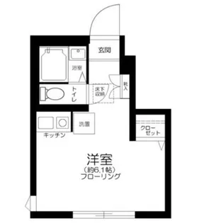 ウィンズ・パレ西落合【1階】の間取り