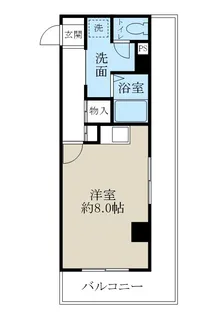 リバティープラザ本町【7階】の間取り