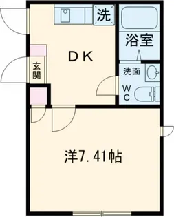 ルミエール【1階】の間取り