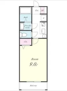 メゾンサンピア【3階】の間取り