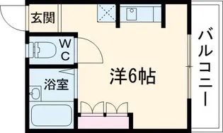 宮原ハイツA【2階】の間取り