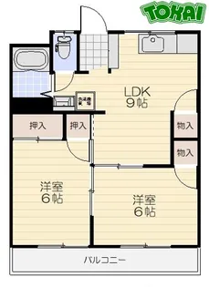 泉ハイツ久保 A【1階】の間取り