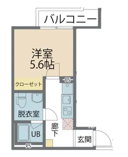 カインドネス横浜根岸【2階】の間取り