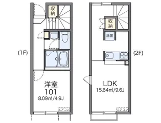 レオネクストFineLifeの間取り