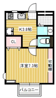 ハウス・ビル【1階】の間取り