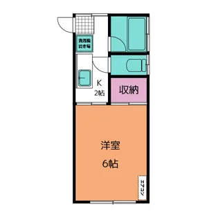 メゾン・ド・ソレイユ【2階】の間取り