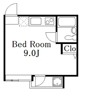 東京都中野区新井4【アパート】の間取り