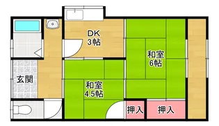 大阪府枚方市茄子作3【一戸建】の間取り