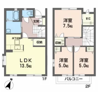 テンダーベルデの間取り