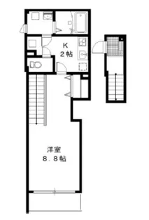 ステーションヒルズ中野【2階】の間取り