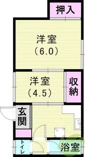 水野文化【2階】の間取り