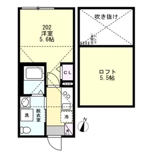 グリーンヒル長津田【2階】の間取り