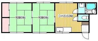 ペアシティ小田原【1階】の間取り